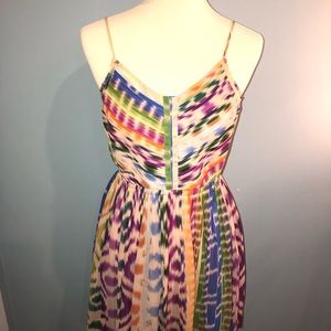 Madewell Printed Silk Dress